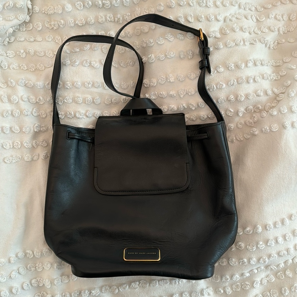 Marc by Marc Jacobs Leather Backack